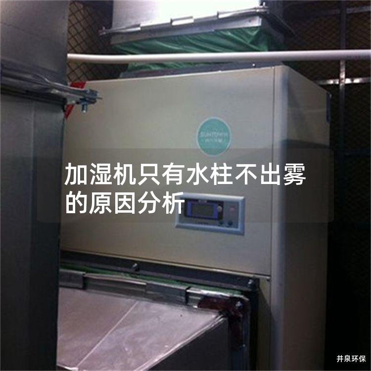 加濕機(jī)只有水柱不出霧的原因分析