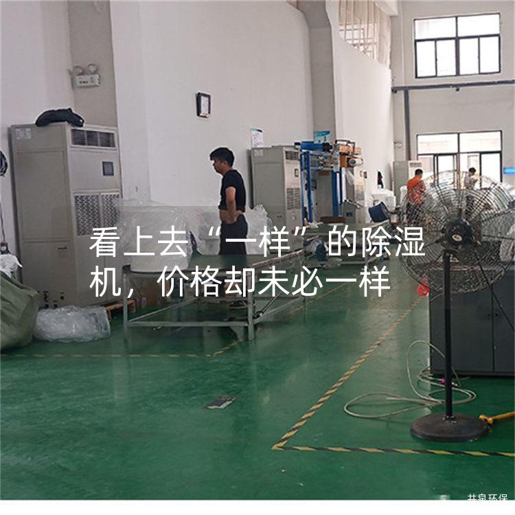 看上去“一样”的除湿机，价格却未必一样