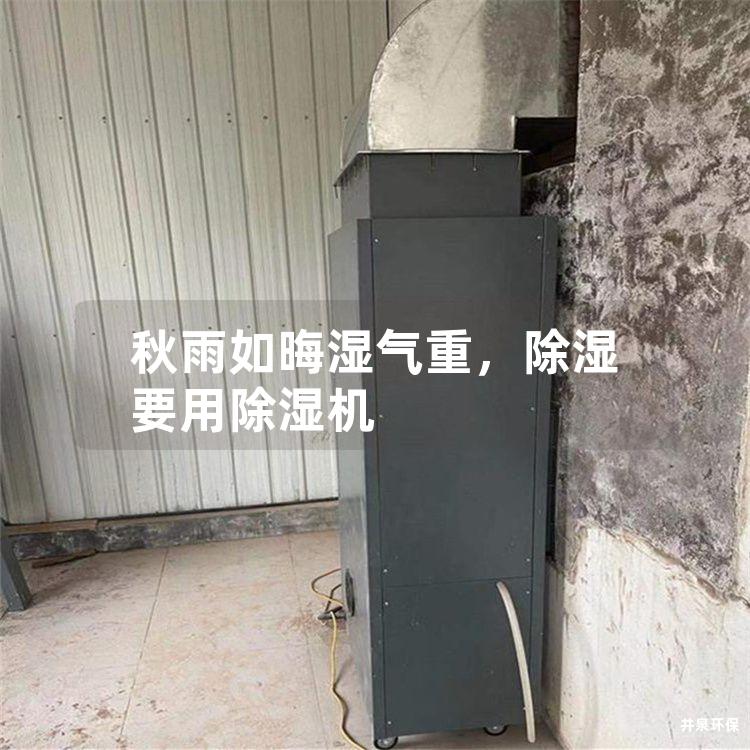 秋雨如晦濕氣重，除濕要用除濕機