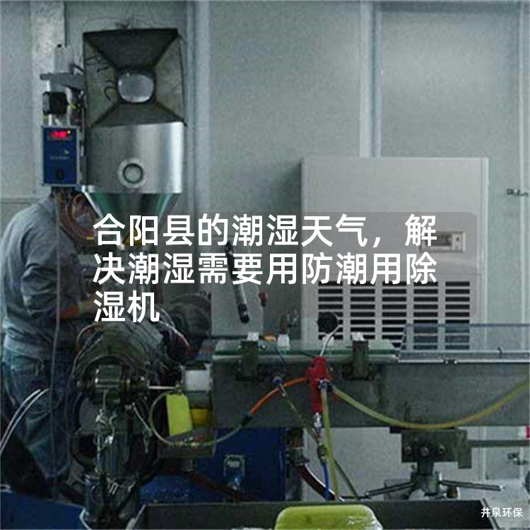 合阳县的潮湿天气，解决潮湿需要用防潮用除湿机